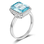 Natural aquamarine ring nz