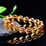 Natural citrine energy bracelet 8 mm nz