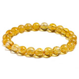 Natural gemstones Citrine bracelet Yellow / 16 cm nz