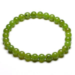Natural jade bracelet Green / 16 cm nz