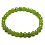 Natural jade bracelet Green / 16 cm nz