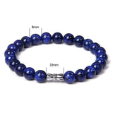Natural Lapis Lazuli Bracelet 17CM nz