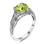 Natural peridot ring nz