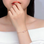 Natural rose quartz bracelet nz