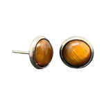 Natural Tiger Eye Earrings nz