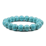 Natural turquoise stone bracelet nz