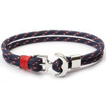 Naval Anchor bracelet Blue nz