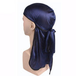 Navy blue durag with black edge nz