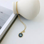Nazar Eye Necklace Gold nz