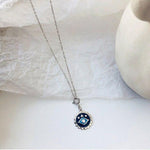 Nazar Eye Necklace Silver nz