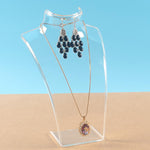 Necklace bust stand Transparent nz
