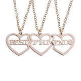 Necklace for 3 friends Rose gold nz