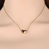 Necklace with Gold Heart nz