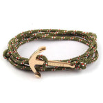 Nordic Anchor Bracelet Green nz