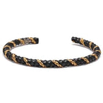 Nordic bangle Black and gold nz