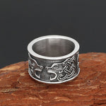 Nordic Bear Head Ring 9 (59.5 mm) nz