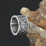Nordic Bear Head Ring 9 (59.5 mm) nz