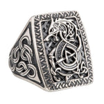 Nordic Fenrir signet ring nz