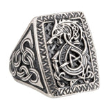 Nordic Fenrir signet ring nz