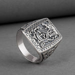 Nordic Fenrir signet ring nz