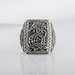 Nordic Fenrir signet ring nz