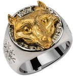 Nordic Wolf Ring nz