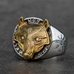 Nordic Wolf Ring nz