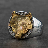 Nordic Wolf Ring nz