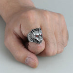 Northern wolf ring 57 mm nz