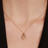 O initial necklace nz