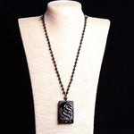 Obsidian fox necklace nz