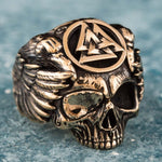 Odin Skull Ring nz