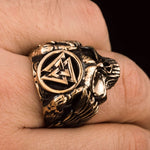 Odin Skull Ring nz