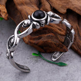 Onyx bangle Silver nz