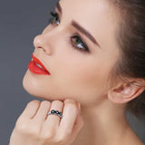 Onyx flower ring nz