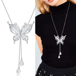 Opal butterfly necklace nz