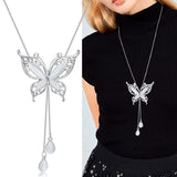 Opal butterfly necklace nz
