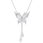 Opal butterfly necklace nz