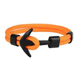 Orange anchor rope bracelet nz