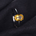 Orange citrine ring nz