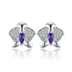 Orchid earrings nz