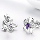 Orchid earrings nz