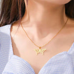 Origami butterfly necklace nz