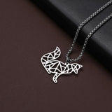 Origami fox necklace money nz