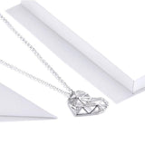 Origami Heart Necklace nz