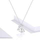 Origami Heart Necklace nz