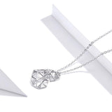 Origami Heart Necklace nz