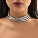 Original choker necklace Silver nz