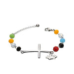 Original cross bracelet Silver nz