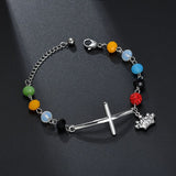 Original cross bracelet Silver nz